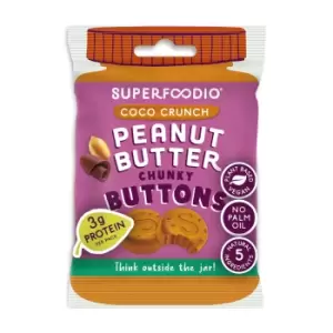 Image of Superfoodio Coco Crunch Peanut Butter Buttons 20g