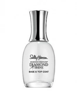 image of Sally Hansen Sally Hansen Diamond Strength Shine Base And Top Coat Clear 13.3Ml