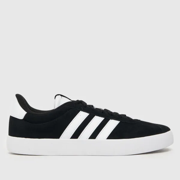Image of adidas vl court 3.0 trainers in Black multi