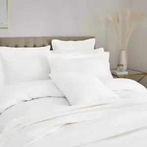 Image of Bedeck of Belfast Fine Linens Vendi Double Duvet Cover, White