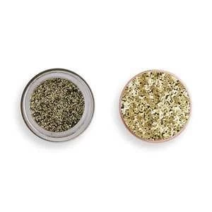 Image of Revolution Viva Glitter Body Balm Pot Golden Girl