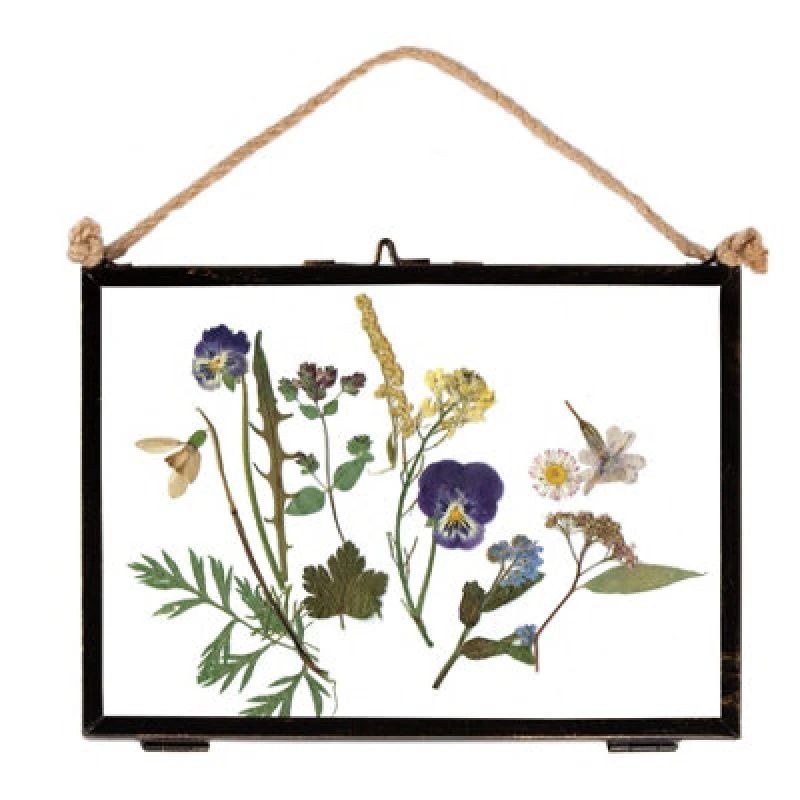 Image of Nicola Spring Hanging Metal Photo Frame - 7" x 5" - Black Black