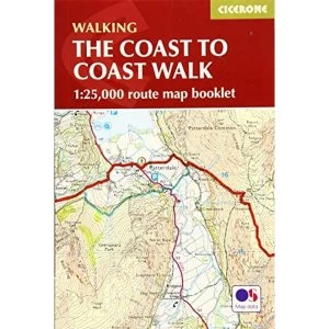 Image of The Coast to Coast Map Booklet 1:25,000 OS Route Map Booklet Paperback / softback 2017