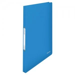 Image of Esselte VIVIDA A4 Ring Binder 2 O-Ring 16mm Trans BL PK10
