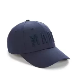 Image of Milliner Made Baseball Cap - Navy