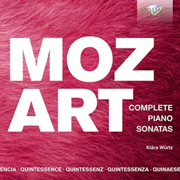 image of Kl&aacute;ra W&uuml;rtz - Mozart: Complete Piano Sonatas CD