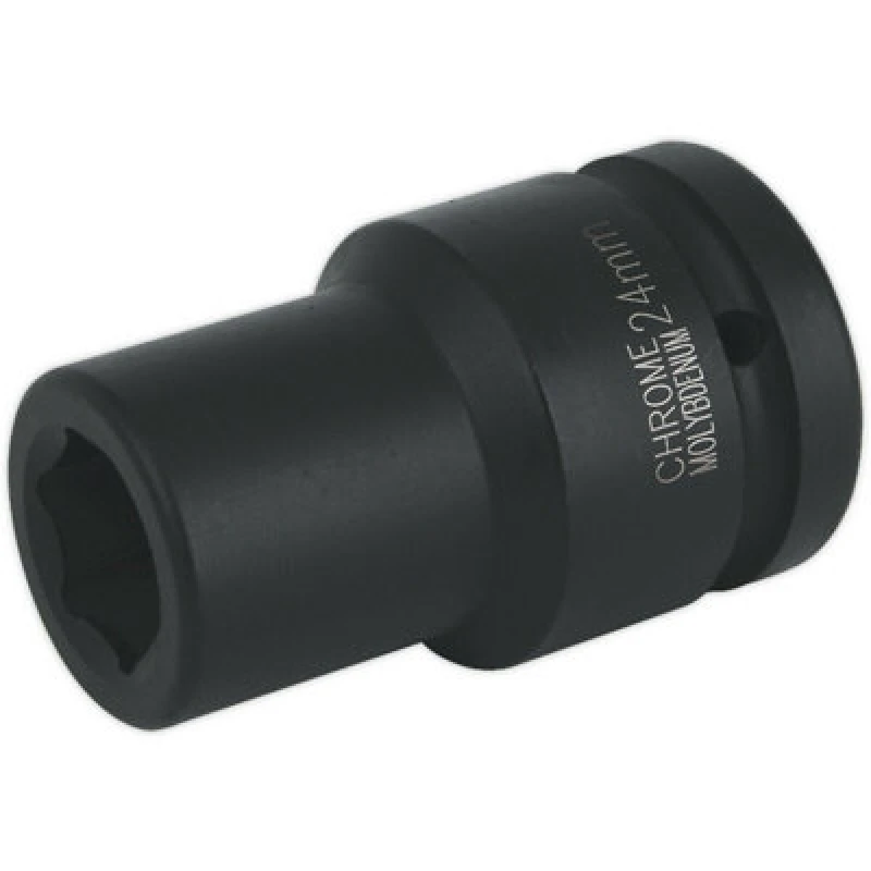 Image of Loops 24mm Forged Deep Impact Socket - 1" Sq Drive - Chromoly Wrench Socket Multi