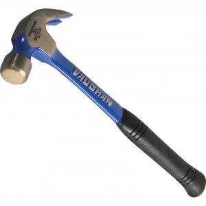 image of Vaughan Steel Eagle Solid Claw Hammer 570g