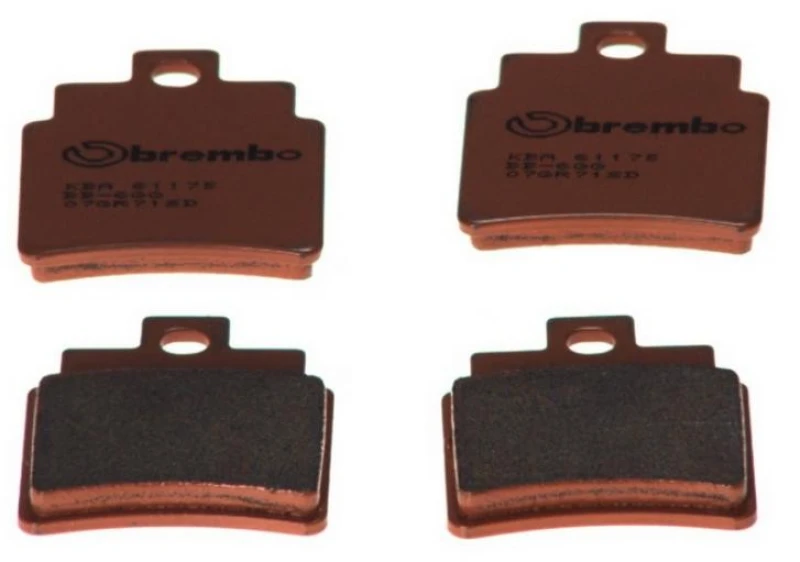 Image of BREMBO 07GR71SD Brake pad set PRIME - Sinter - SD Front and Rear Brake Pad Set,disc brake (402)