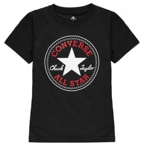 Converse Chuck Taylor Short Sleeve T Shirt - Black