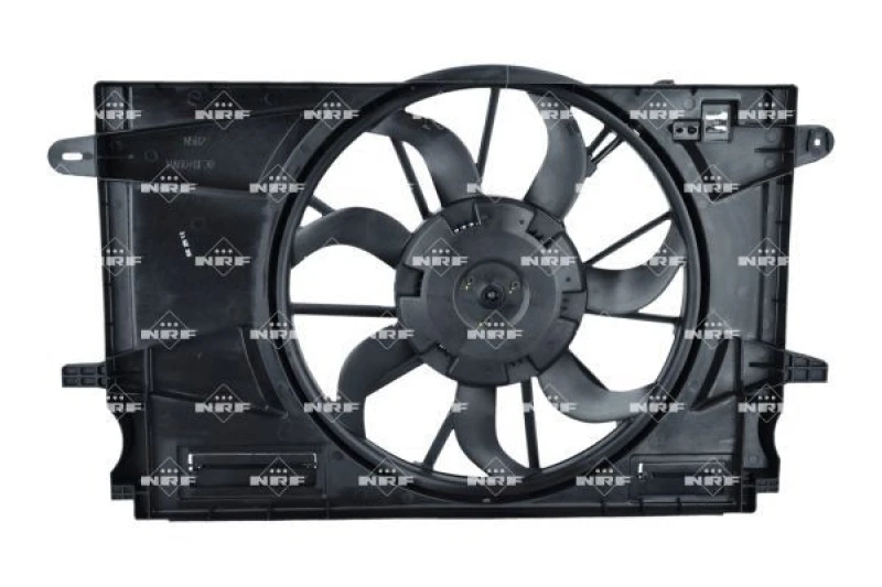 Image of NRF 47951 Cooling Fan with radiator fan shroud Fan,radiator (508)