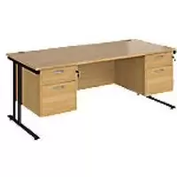 image of Dams International Desk MC18P22KO 1,800 x 800 x 725 x 800 - 990 mm