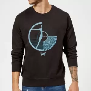 Image of Westworld Hello, I'm Aeden Sweatshirt - Black - L