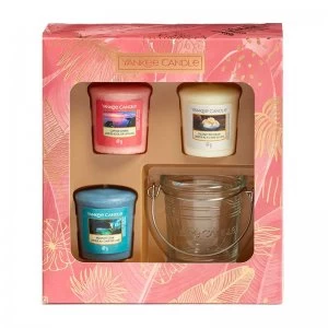 image of 3 Votive 1 Holder Gift Set