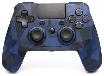 image of Snakebyte Game:Pad 4S PS4 Wireless Controller - Camo Blue