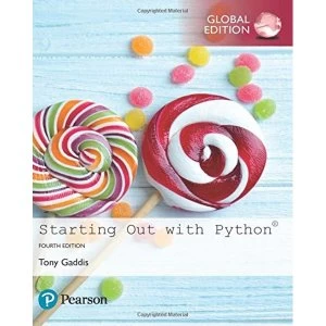 Image of Starting Out with Python, Global Edition by Tony Gaddis (Paperback)