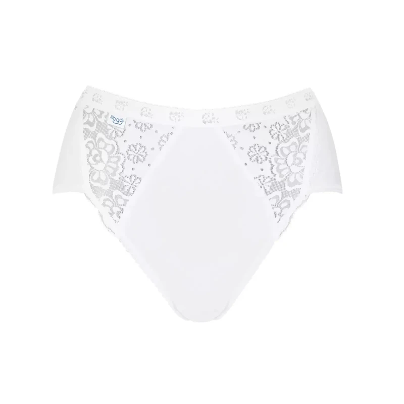 Image of Sloggi Womens midi briefs Sloggi Chic (x2) Blanc Female 48