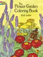 Image of flower garden coloring book