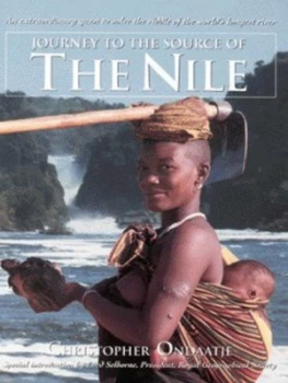 Image of Journey to the Source of the Nile by Christopher Ondaatje Book
