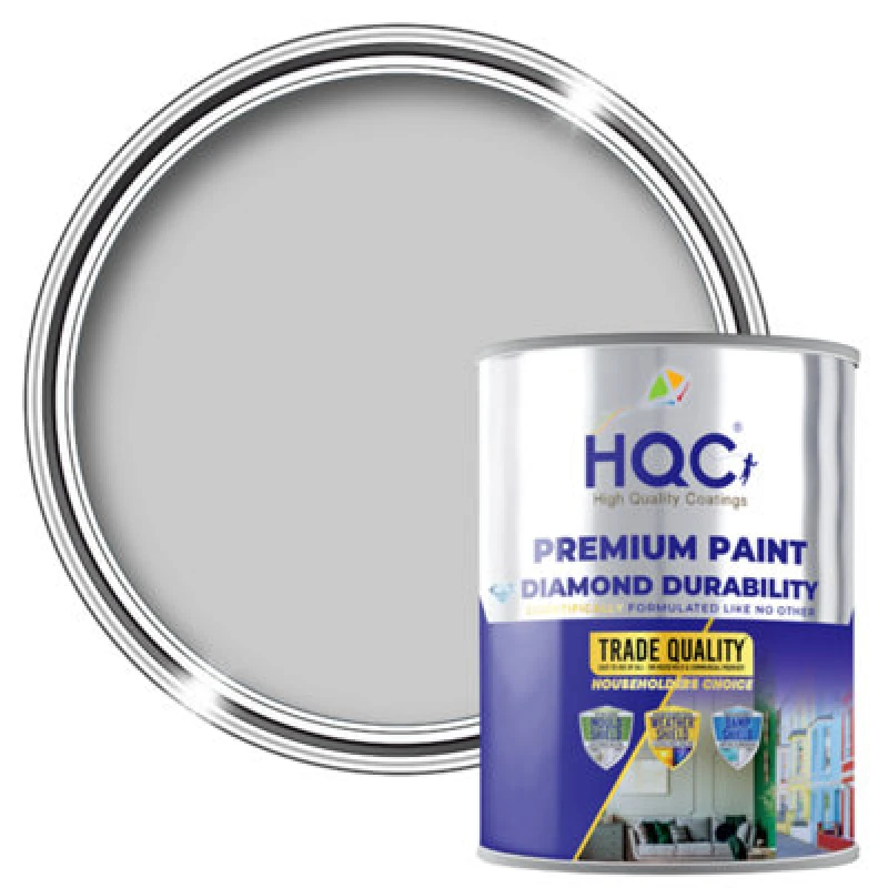 Image of Hqc Barn Paint - Long-Lasting Barn, Shed, Fence And All Other Wood Protection - Dove Grey - 1L