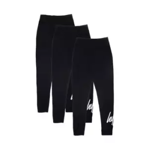 Hype Pack Logo Leggings - Black