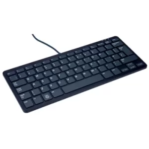 Image of Raspberry Pi RPI-KEYB (UK)-BLACK/GREY Keyboard UK Black/Grey