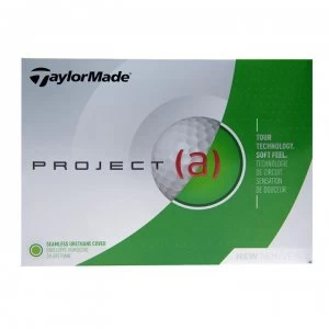 Image of TaylorMade Project (a) Golf Balls 12 Pack - White