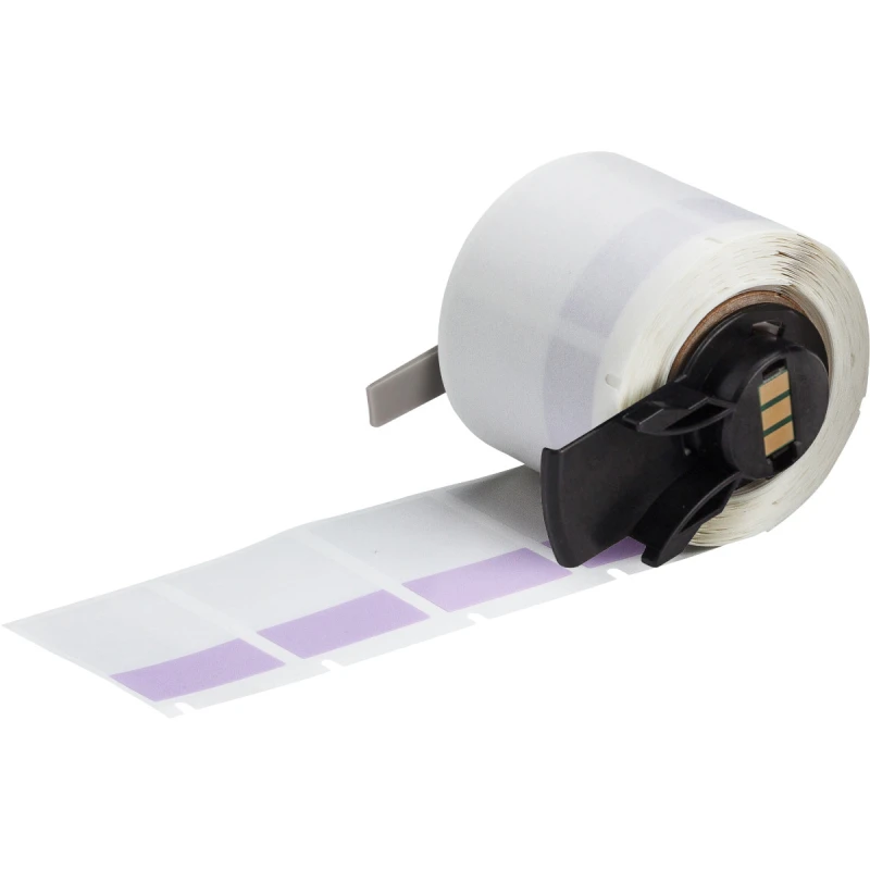Image of Brady M6-31-427-PL printer label Purple. Transparent Self-adhesive pri