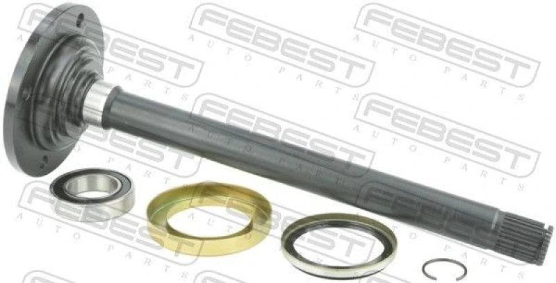 Image of FEBEST 0412-KB4FRH Drive shaft Front Axle Right Drive Shaft (13)