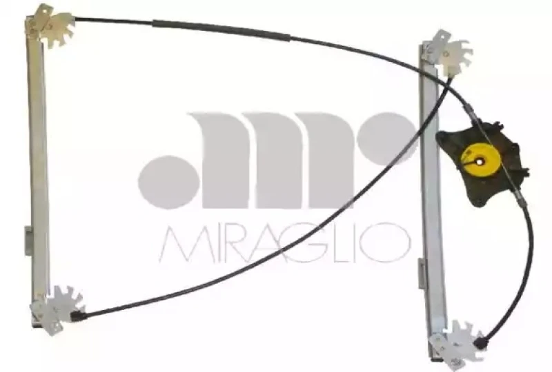 Image of MIRAGLIO 30/1561 Window regulator Left Front, Operating Mode: Electronic, without electric motor Window Winder (1561)