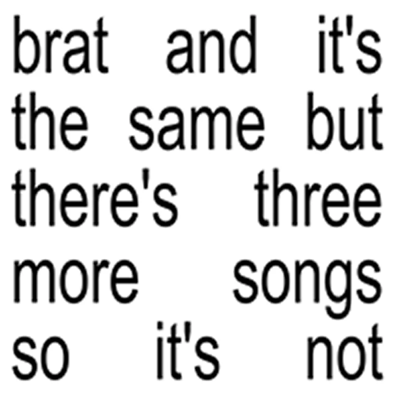Image of BRAT and It's the Same But There's Three More Songs So It's Not (Deluxe Edition) CD / Album