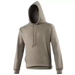 Image of Awdis Unisex College Hooded Sweatshirt / Hoodie (S) (Olive Green)