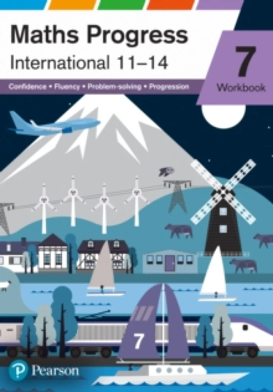 Image of Diane Oliver Maths Progress International Year 7 Workbook Multi unisex