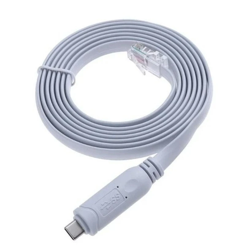 Image of Microconnect MC-USBCETHM USB cable 1.8 m USB A RJ-45 Black