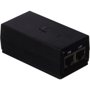 image of Ubiquiti POE-24-12W 24V 12W Fast Ethernet PoE Injector UK Plug