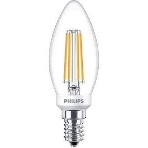 Image of Philips 5W LEDCandle E14 SES Candle Very Warm White Dimmable - 70982500