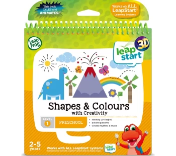 Image of LEAPFROG LeapStart Level 1 Shapes & Colours Activity Book