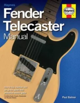 Image of Fender Telecaster Manual by Paul Balmer Hardback