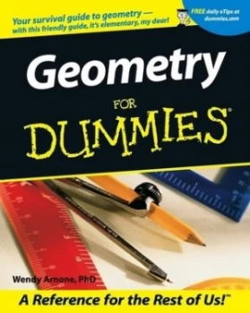 Image of Geometry for Dummies by Wendy Arnone Phd Paperback