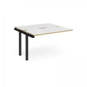 Image of Adapt add on unit single 1200mm x 1200mm - Black frame and white top