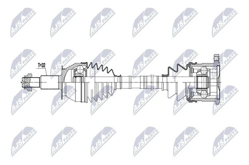 Image of NTY Drive shaft NTY NPW-NS-184