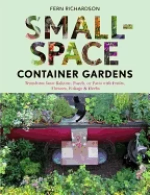 Image of small space container gardens transform your balcony porch or patio with fr