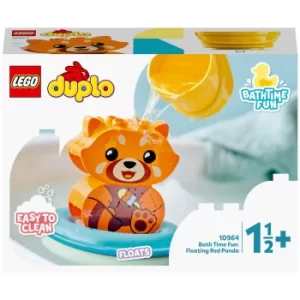 image of LEGO DUPLO: Bath Time Fun Floating Red Panda (10964)