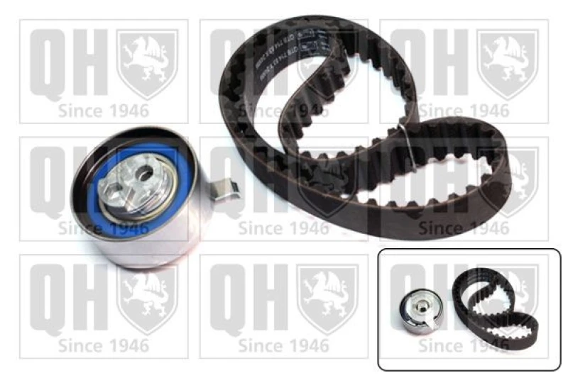 Image of QUINTON HAZELL Timing belt kit QUINTON HAZELL QBK830