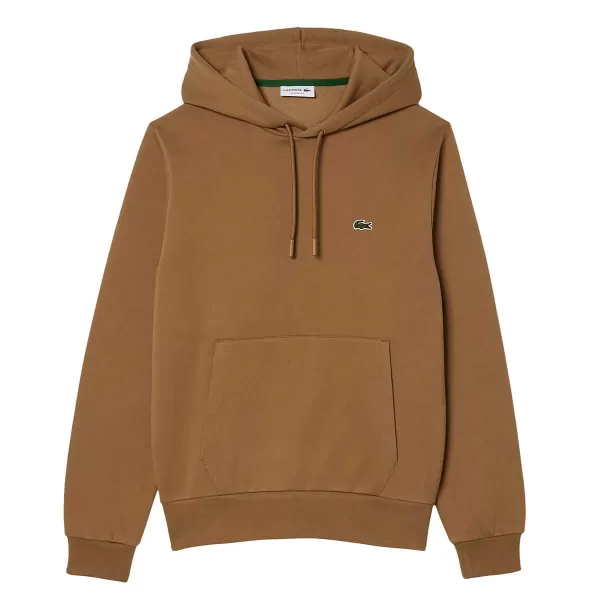 image of Lacoste Classic Small Croc Hoody, Brown