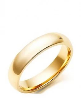 image of Beaverbrooks 9Ct Gold Mens Wedding Ring