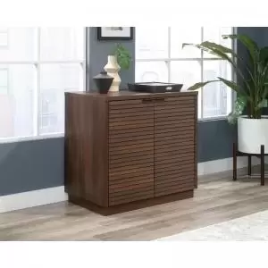 Image of Teknik Office Elstree Storage Cabinet in Spiced Mahogany finish with