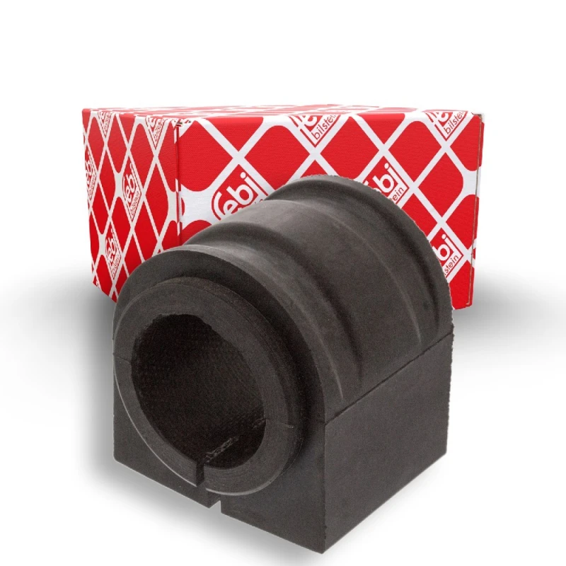Image of FEBI BILSTEIN 47391 Stabilizer Bushes Rear Axle, Rubber Rubber Anti-roll Bar Bush Kit (1334)