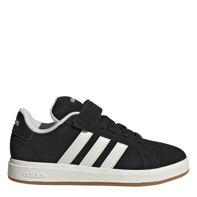 Image of adidas GRAND COURT 00s EL C boys's Children's Shoes (Trainers) in Black