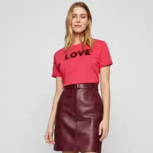 Image of BOSS Womens Elinea Vd T-Shirt - Medium Pink - L